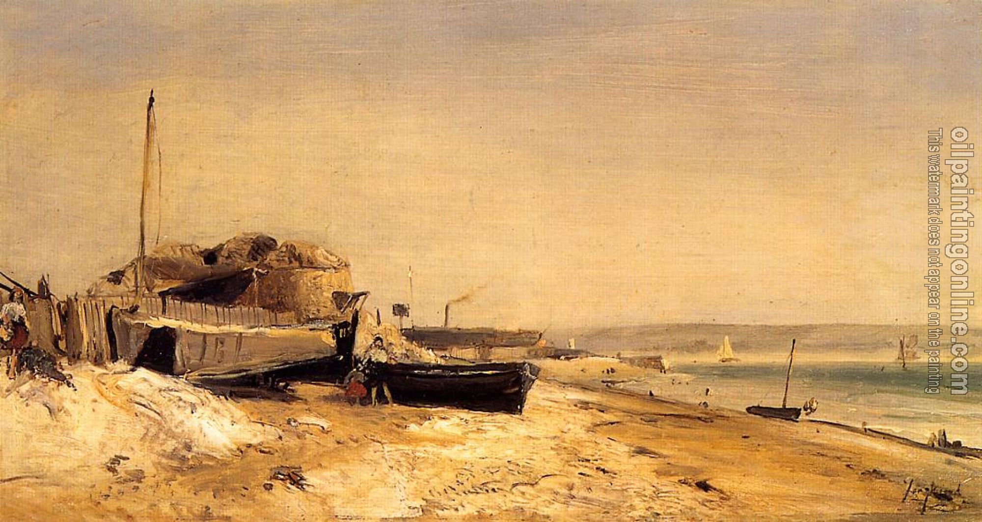 Johan Barthold Jongkind - Sainte Adresse